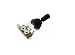 KAISH Black LP Guitar 3 Way Toggle Switch with Black Metal Tip for Epiphone Les Paul SG