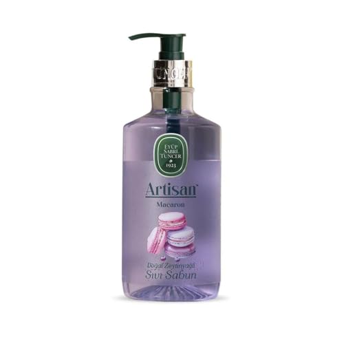EYÜP SABRİ TUNCER ARTISAN Jabón Líquido con Aceite de Oliva Natural - Macaron (600 ml)