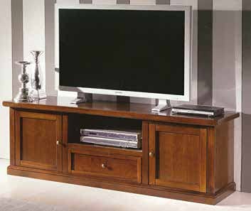 Porta tv in legno con 2 porte e 1 cassetto da l160...
