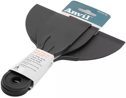 Anvil 1.5/3/6 in. Plastic Putty Knife Set (3 Pieces)