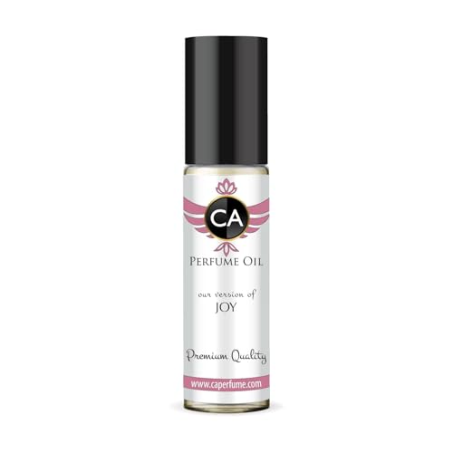 CA Perfume Impression of Joy for Women Fragrance Oil Floral Woody Musk Scent Long Lasting Perfumes for Women Travel Size TSA Ready Mini Parfum Body Oil Roll-on 0.33 Fl Oz 10ml