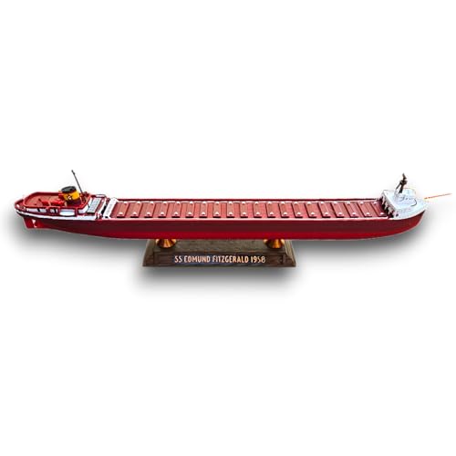 TheRoller3d SS Edmund Fitzgerald 50th Anniversary Collectors Model High Detail 1 Foot in Length (Model with Stand)