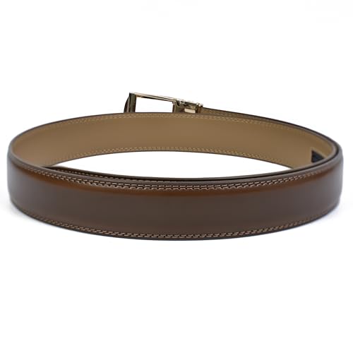 Image of WildHorn Men's Genuine Leather Belt for Men| Premium Auto-Lock Buckle | Adjustable up to 48 inch | Formal & Casual Wear | Micro-Adjust Fit | Stylish Gift Box Included