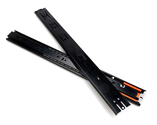 F-XW Glissière Tiroir Cuisine,Rails de Tiroir à Pousser pour Ouvrir,Coulisses De Tiroir à Roulement à Billes,250mm 300mm 350mm 400mm 450mm 500mm Cover