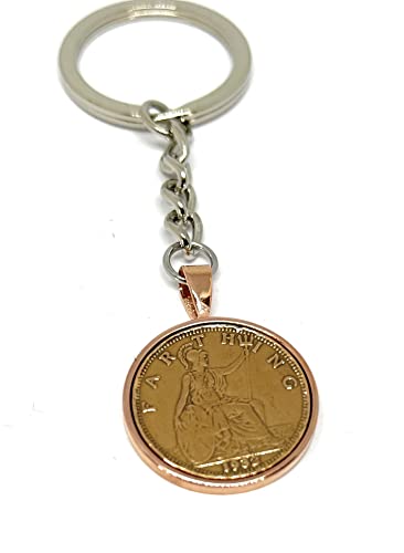 Porte-clés Farthing 1932 le cadeau d'anniversaire chargé d'émotion