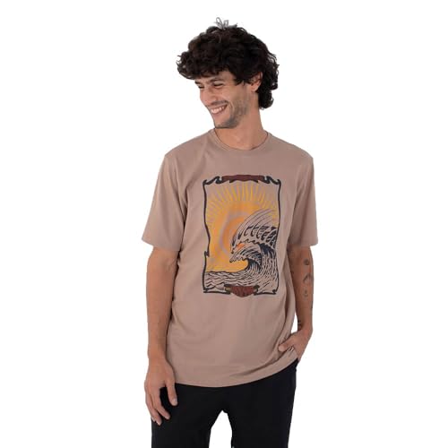 Hurley T-Shirt Homme H2o Dri Wave Mandala Haut Manches Courtes