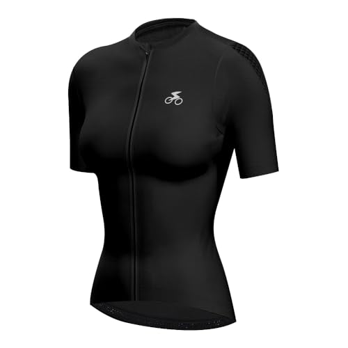 spocyclife Chemise de Cyclisme pour Femme à Manches Courtes, Maillot de VTT, Vêtements de vélo,...