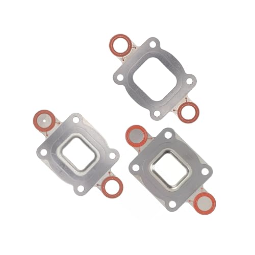 Joint de coude d'échappement fermé étanche anti-corrosion pour bloc 350 MAG