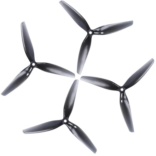 Hélice 3 pales DP7X4X3 pour augmenter l'autonomie du drone 7040 RC FPV