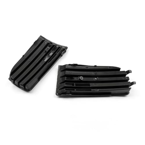 Rejilla central delantera de listón doble para parachoques de VW Golf MK5 2005-2008 3