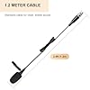 JTLAU Lavalier Clip on Microphone - Cardioid Condenser Lapel Mic Compatible with Shure Bodypack Wireless Systems,Ideal for Lectures,actors,Theater,Podcasts #3