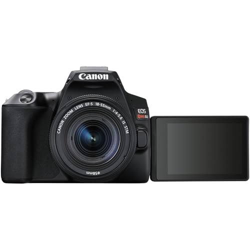Cámara DSLR Canon EOS Rebel SL3 con lente EF-S 18-55mm miniatura 7