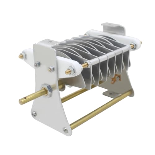 Condensateur variable à air en finition aluminium usiné pour émetteur haute puissance