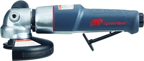 Image of Ingersoll Rand 345MAX Air Angle Grinder /Cut-off Tool, 5 inch Wheel, 12,000 RPM, 0.88 HP, 5 /8 inch-11 Thread, Rear Exhaust