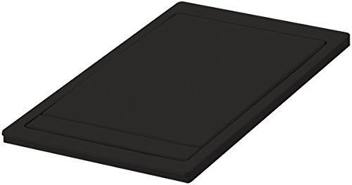 天馬 スリムごみ箱用フタ ブラウン 幅23×奥行45×高さ1.5cm イーラボホーム スマートペール プッシュオープンフタ