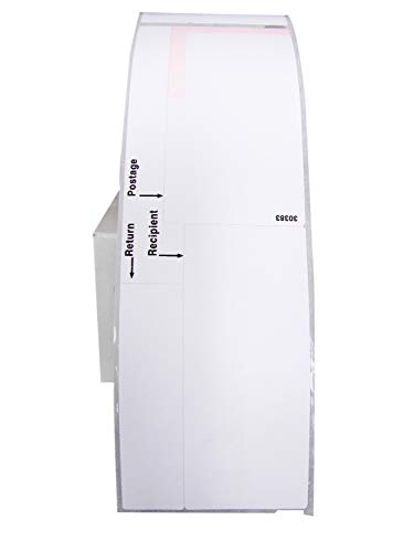 12 Rolls; 150 Labels per Roll of Compatible with DYMO 30383 3-Part Internet Postage Labels (2-1/4