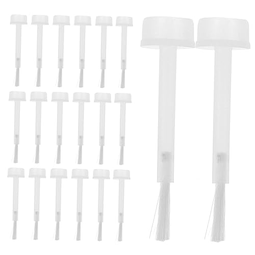 VICASKY Professional Nail Polish Brush Replacement 100pcs Dip Powder Nail Brush Set Soft Bristles for Easy Application