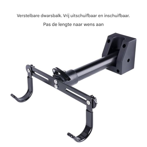 Soporte de pared para bicicleta horizontal que elimina el desorden 7