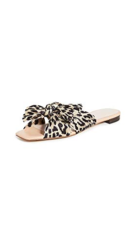 Image of Loeffler Randall Women's Daphne Pleated Bow Slides