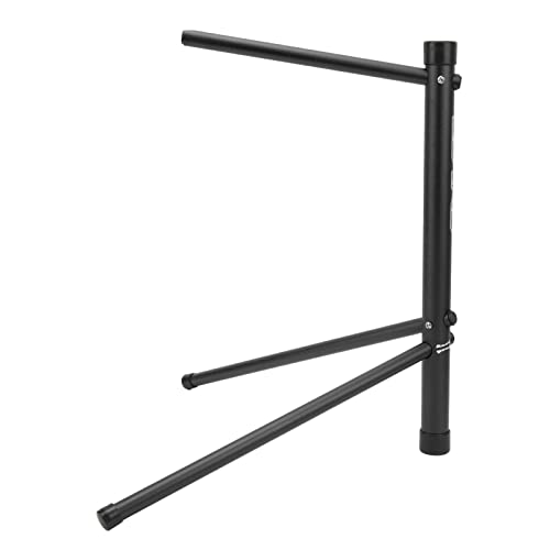 TOPINCN Portabiciclette da Strada di Montagna, Portabici 44lb Cuscinetto Lega di Alluminio Elegante Forcella a Forma di Albero con Tappi in Plastica per Display di Riparazione (Nero)