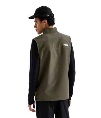 Image of THE NORTH FACE Men's Apex Bionic 3 Windproof Vest | Water & Wind Resistant Softshell With Zippered Pockets, Adjustable Hem