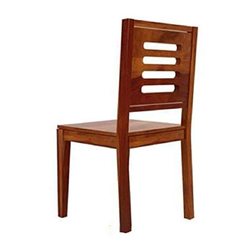 Image of Sheesham Wood Dining Table 4 Seater Set with Chair | Dining Table Set | 4 Seater Dining Table | Dining Table 4 Seater | Dining Room Set | Wooden Furniture | Honey Finish