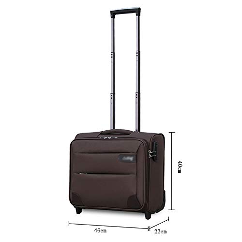 Travel Carry On Cabine, Handbagage, Koffer met 2 wielen FENGMING (kleur: Blauw, Maat: 20 Inches) - Image 3