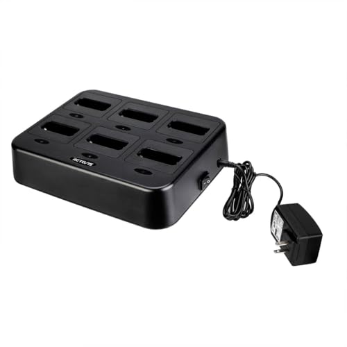 Chargeur rapide Retevis RT622 pour 6 talkies-walkies avec socle intelligent