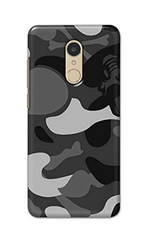 Image of Printed Hard Back Cover Case for Mi Redmi 5 Back Cover (Army Pattern) -1302