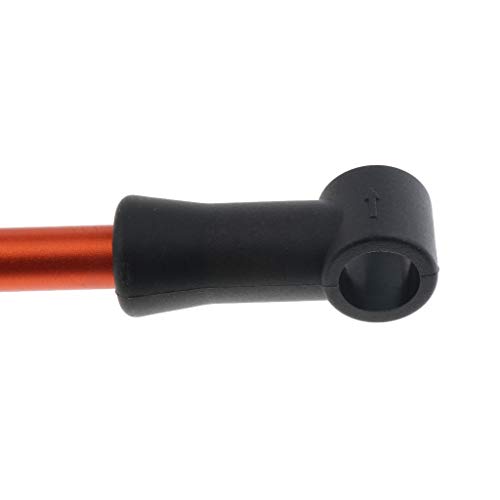 YIJU Cadeira Dobrável de Lua de Acampamento para Pesca Ao Ar Livre Almofada de Assento - Laranja