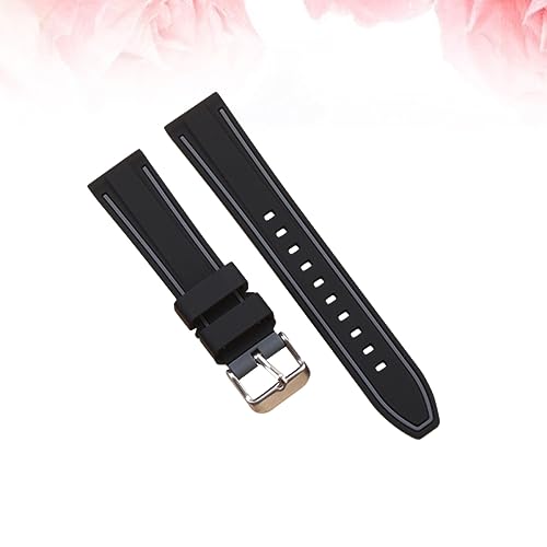 2pcs Simple Smartwatch Strap Replace Easy to Install Watch Band Silicone Watch Band Wristband for2