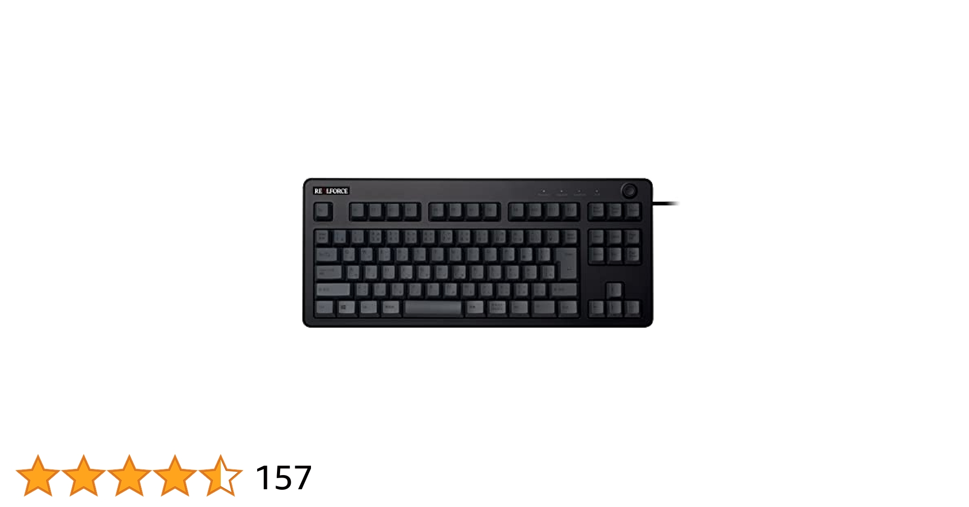 東プレ REALFORCE R3SA11 日本語配列 45g 静音仕様 製品 : REALFORCE / R3SA11 | REALFORCE | 日本製プレミアム