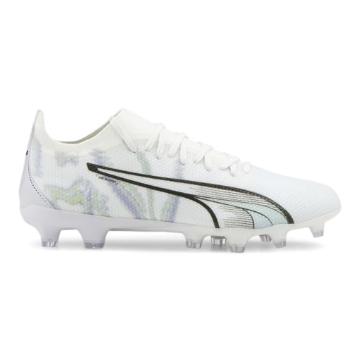 PUMA Womens Ultra Match Brilliance Firm GroundArtificial Ground Soccer Cleats Cleated, Firm Ground - White