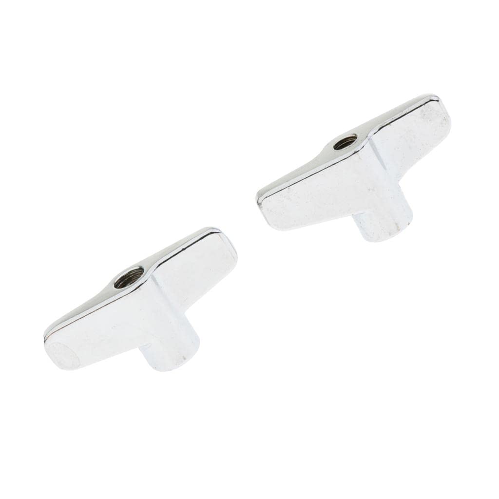 1 pieza de soporte de platillos de liberación rápida, tuerca de ala, tambor de percusión, piezas de 6 mm