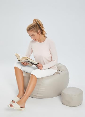 Baleaf High-Waist Capri Leggings with Pockets — view 6