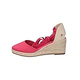 Suela antideslizante Refresh 79138, Sandalias con cuña Mujer, Rojo, 39 EU