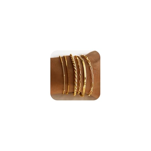 DEARMAY Gold Bracelets for Women
