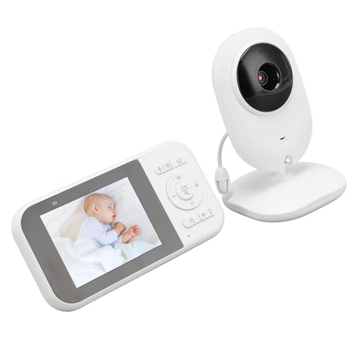 Monitor de bebê HD 1080P, Tela de 2,5 Polegadas Plugue UE 100-240V Vídeo Monitor de bebê Fácil de In