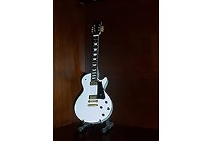 Mini Guitar Randy Rhoads White LP Display Gift