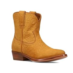 Marigold Floral - Floral Nubuck Leather