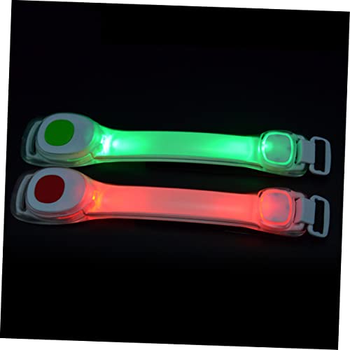 BESPORTBLE 3 Peças Cinto De Corrida Vestível Com Luz LED Cinto De Braçadeira Para Corrida Faixa De B