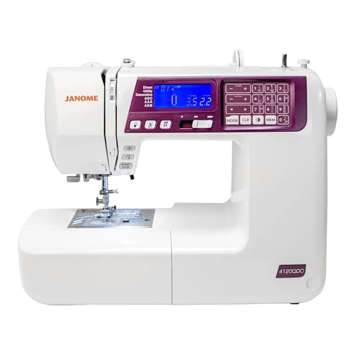 Janome 4120QDC-G Computerized Quilting and Sewing Machine with Bonus...
