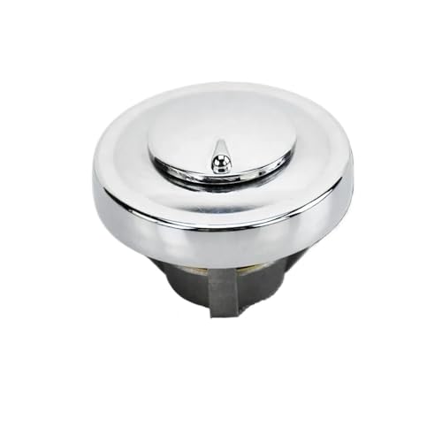 Bouchon de réservoir pour moto DragStar XVS650 et XV950 chromé avec serrure et deux clés