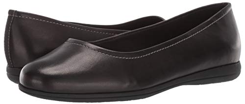 Trotters Women's Darcey Ballet Flat, Black, 10 Wide #TOP6