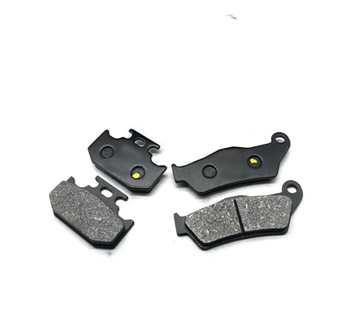 Kit plaquettes de frein avant et arrière assurant un freinage précis pour Yamaha Fazer 25
