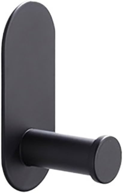 Bathroom Hardware Set Brushed Gold Robe Hook Towel Bar Toilet Paper Holder Bath Accessories EL1001G(Black Hook)