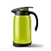 Flachmänner Presse-tête Isolant en Verre Thermos Thermos Thermos Thermos Thermos Thermos, Vert, 1.3L