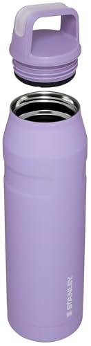 Image of Stanley IceFlow Cap and Carry Water Bottle | Wide Mouth Twist Lid | Lightweight & Leakproof for Travel & Sports | Insulated Stainless Steel | BPA-Free