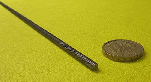 Aluminum Fully Threaded Rod RH 8-32 x 36 Length 3 Pcs.