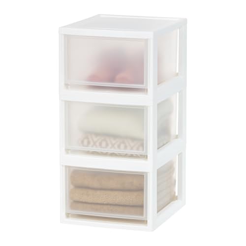 Iris Ohyama, Stapelbare Aufbewahrungsschublade, Schubladenbox aus...